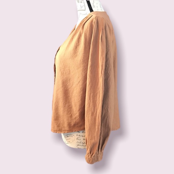 play bonbon, Long Sleeve Button Down Shirt, Size L - Picture 4 of 15